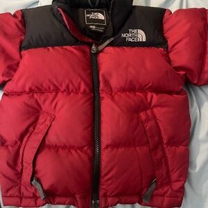 North face puffy coat
